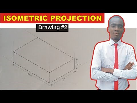 How to Draw a Rectangular Box in Isometric Projection | Isometric Projection #2 | Isometric Cuboid