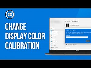 How to Change Display Color Calibration on Windows 11