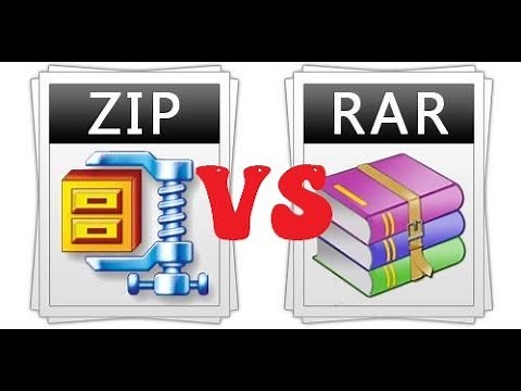 RAR vs ZIP- Best way to compress files in WinRAR