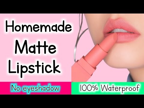 How To Make Matte Lipstick At Home | How To Make Nude Lipstick | DIY Homemade Matte Lipstick