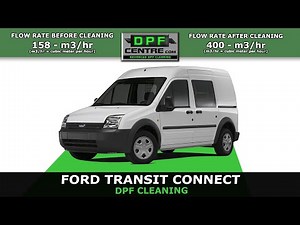 Ford Transit Connect DPF Clean