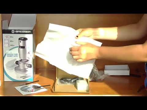 Unboxing of Bresser USB Microscope