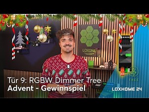 Mehr Farbe fürs Smart Home! RGBW Dimmer Tree gewinnen | Adventskalender Tag 9