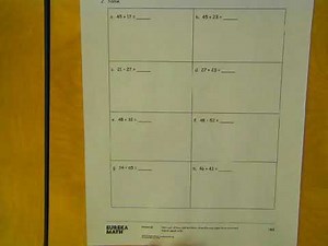Eureka Math - 1st Grade - Module 6, Lesson 12