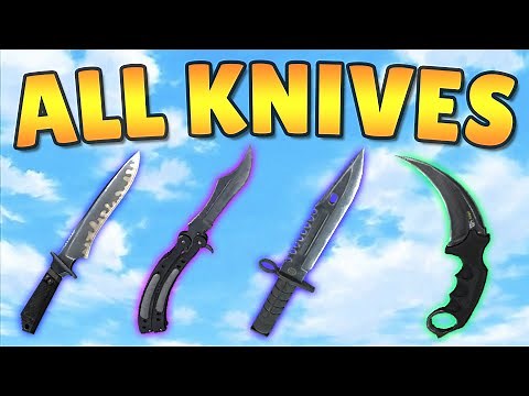 All Knives + Animations - CS:GO
