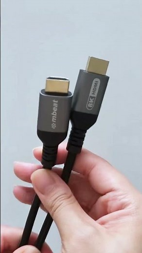 mbeat | Impossible? Not with mbeat Tough Link Certified 8K HDMI cable & Dual DP& HDMI 4K Adapter ⚡️🎮