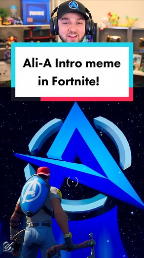 How to play the Ali-A intro music in Fortnite! 😎 #fortnite #fortnitecreative #fyp #foryourpage #gaming #youtube