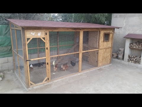 como hacer un gallinero wooden chicken coop