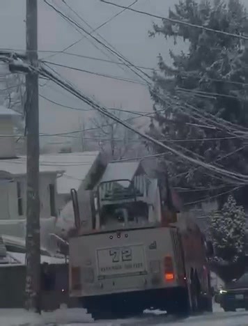 THIS JUST IN (01/17/26 at around 3:30PM): Yonkers Fire truck loses control on Park Ave by Greenvale Avenue. We are told that 4 cars were damaged. | Yonkers Voice News