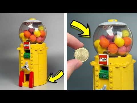 I built a LEGO Gumball Candy Vending Machine