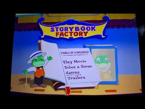 LeapFrog: Learn To Read At The Storybook Factory 2005 DVD Menu Walkthrough