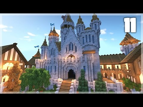 Minecraft: How to Build a Medieval Castle | Huge Medieval Castle Tutorial - Part 11