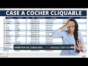 Comment insérer des cases à cocher dynamiques dans Excel ?