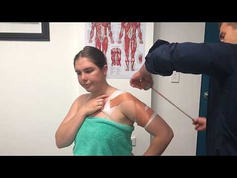 How to Strap a Shoulder - Taping for Anterior Shoulder Dislocation Prevention
