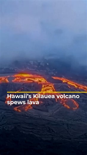 129K views · 2.1K reactions | Timelapse footage shows lava flowing from Kilauea volcano in its latest eruption. Located in Hawaii, Kilauea is one of the world's most active volcanoes and has been erupting intermittently since 23 December 2024. | Al Jazeera English | Facebook