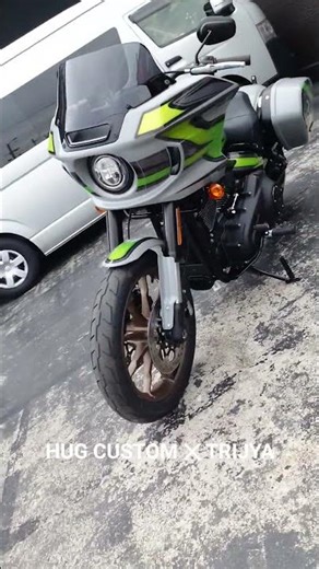 TRIJYA × HIGHSIDE🛠️日本第1号車ハグカスタムのステッカーを施工させて頂いた2024Low Rider STハーレーダビッドソン南大阪 ハイサイド様に展示させて頂いております