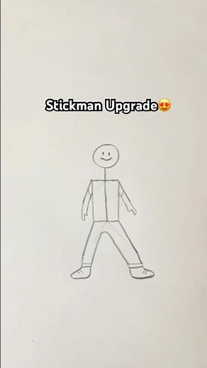 “This Stickman Just Leveled Up! ⚡🔥” #art #stickman #howtodraw #foryou