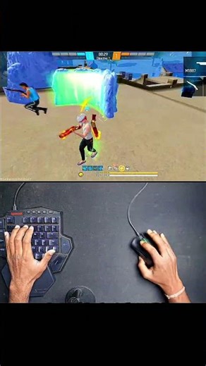 Keyboard Mouse Handcam 😱 Aisa Aim Pehle Nahi Dekha #handcam