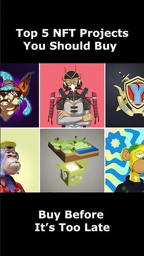 Top 5 NFTs to Grab Now ⏳🔥