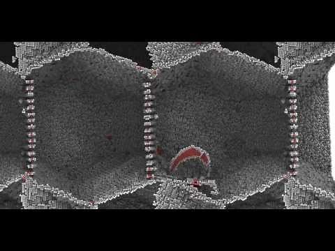 Self-healing metal