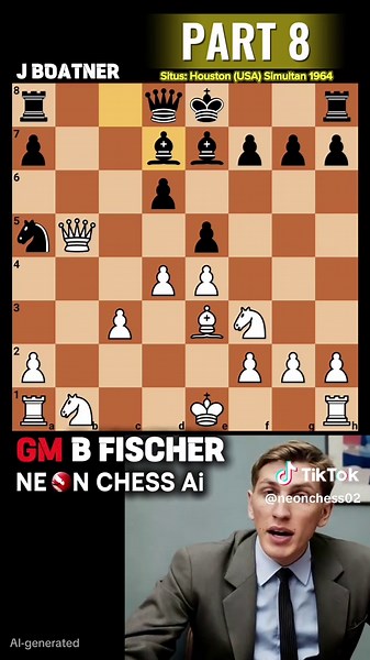 Bobby Fischer's 10 Brilliant Chess Moves with 100% Accuracy