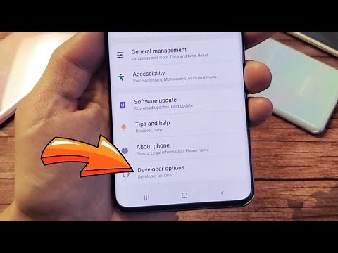 Galaxy S20 / S20+ : How to Enable DEVELOPER OPTIONS