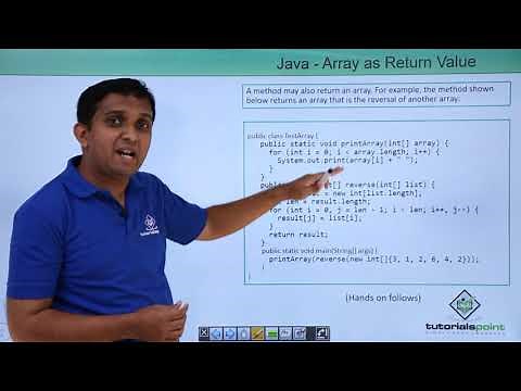 Java - Array as Return Value