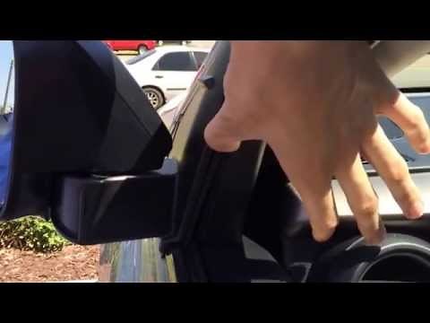 Installing vent visors on a Toyota Rav-4