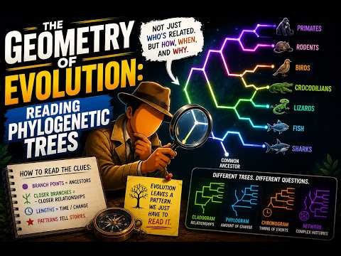 26 — The Geometry of Evolution: Reading Phylogenetic Trees