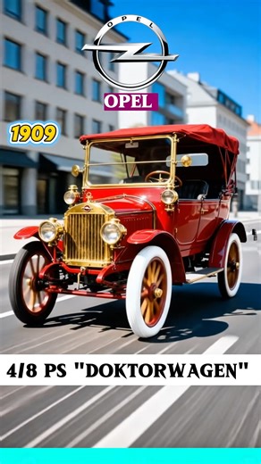 Opel Evolution: 1899 to Future (First Car to Experimental Concept) #shorts #usa