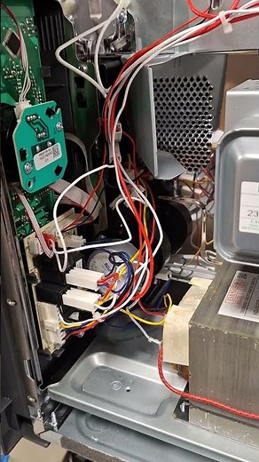 Fixing E-3 Error on Bosch BEL554MSO Microwave #fix #bosch #repair #fyp #foryou