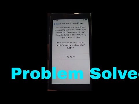 Could not activate iphone 5,5s,6,6s how to Fix Problem By Rahat khan