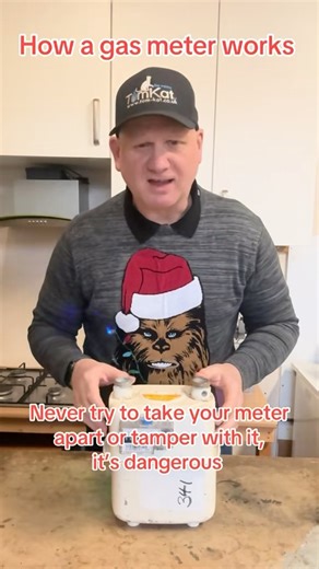 How a gas meter works #gastraining #plumbing