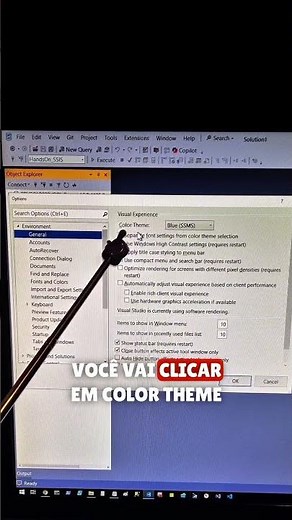 Dark Mode no SQL Server Management Studio versão 21