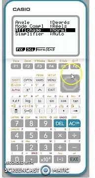 Casio 35 +EII Degree or Radian Calculator