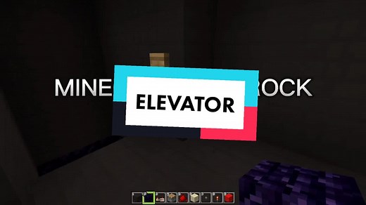 Redstone Elevator Tutorial in Minecraft Bedrock