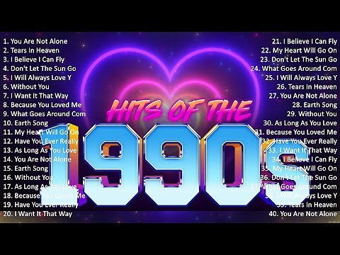 90s Songs ~ Top 100 Greatest Pop Songs Of The 90's ~ 90s Music Hits ~ 90s Pop Music Hits #8569
