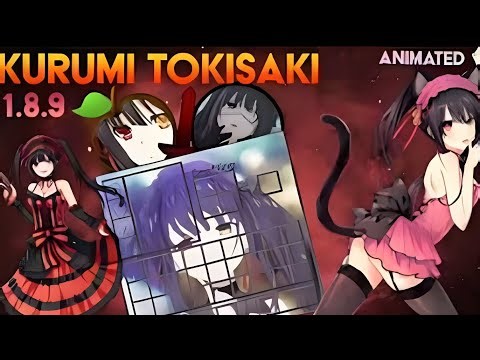Kurumi Tokisaki| 32× | Minecraft Java Anime Texture Pack 1.8.9 Pvp Hd |