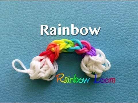 EASY Rainbow Loom Rainbow Charm