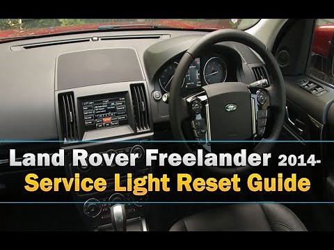 Land Rover Freelander Service Light Reset 2014-