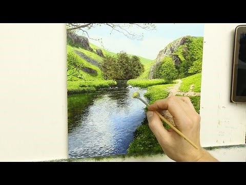 #50 How To Paint a Landscape | Oil Painting Tutorial