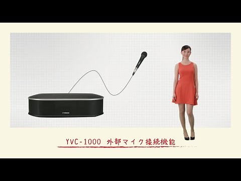 YVC-1000 外部マイク接続機能