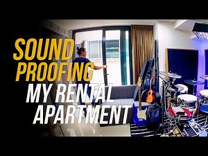 Soundproofed Singapore Studio Apartment (Vocal Booth To Go - Producer’s Choice Blanket)