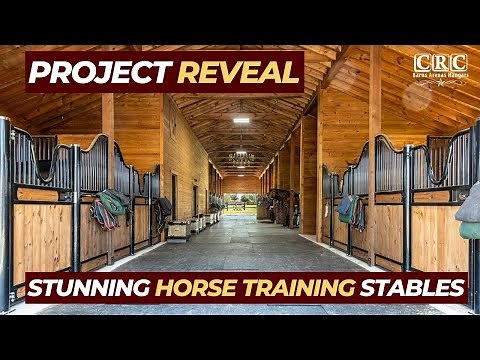 See These Beautiful Horse Training Stables