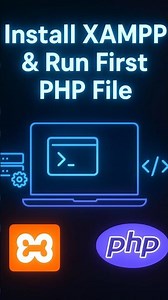 How to Run PHP Files Locally on Windows (Using XAMPP) #coding #shorts