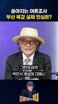 Flooded with Polls: What Is the Real Public Sentiment in Busan Buk-gap? [Kim Kwang-il's Take]