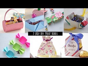 7 Easy DIY Treat Boxes