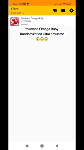 Pokemon Omega Ruby Randomizer with Citra Emulator