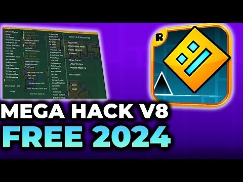 Geometry Dash Mega Hack V8 | GD Mega Hack V8 Free | GD Mega Hack V8 [NEW]