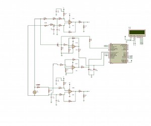 AC Current Measurement Using Difference Amplifier and Microcontroller